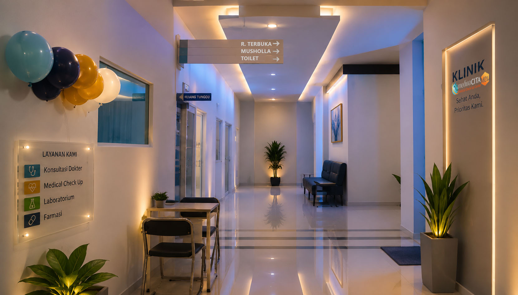 Interior Klinik Medina Cita